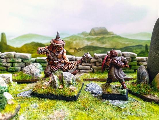 Citadel 28mm fantasy miniature.
