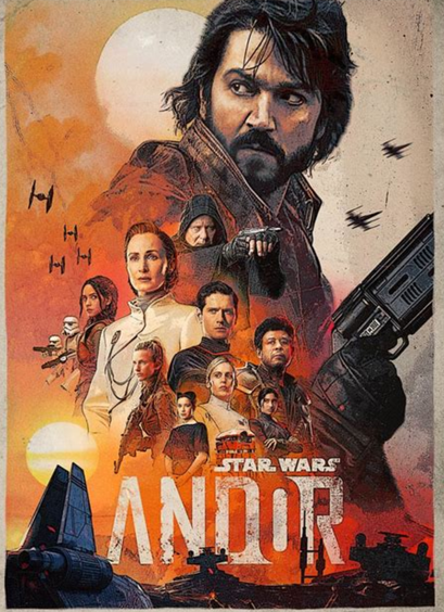 Poster of the series Star Wars Andor.
