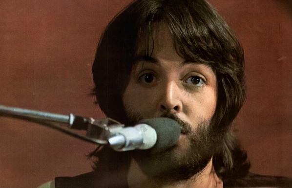 Photo of Paul McCartney from the 1970s.