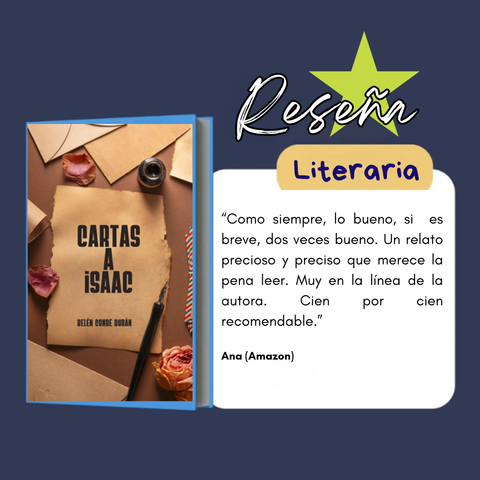 "Como siempre, lo bueno, si es breve, dos veces bueno. Un relato precioso y preciso que merece la pena leer. Muy en la línea de la autora. Cien por cien recomendable."

Ana (Amazon)