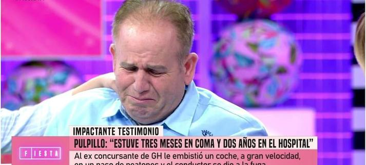 Miguel Ángel Pulpillo cuenta en 'Fiesta' su particular infierno de los últimos años. / Mediaset