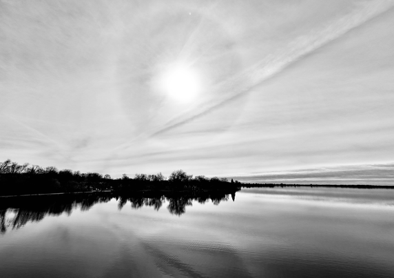 Sunrise over the Ottawa River