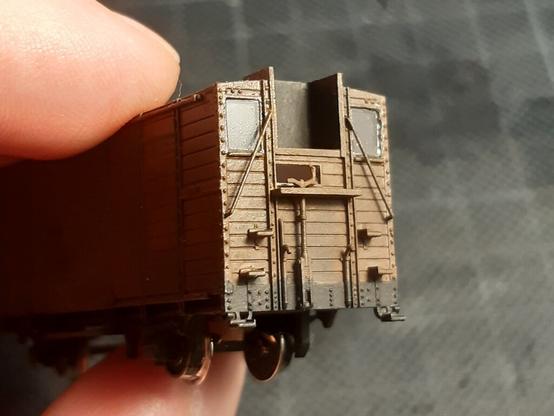 break man side of control car 90-01-76 in 1/120 scale