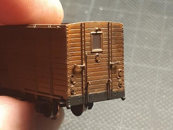 control side of control car 90-01-76 in 1/120 scale