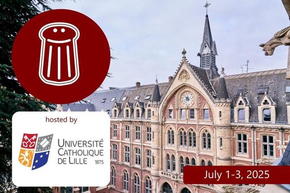image of the buildings of the Université Catholique de Lille which hosts the 2025 edition of the Pass the SALT conference.