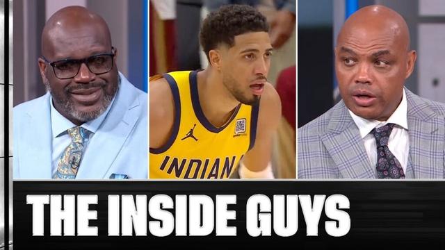 The Fellas Look at the Pacers' Stealing Game 1 in Cleveland 😤 | NBA on TNT
