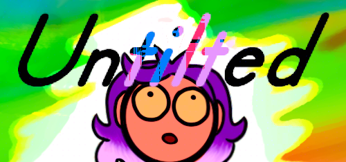 Untilted banner