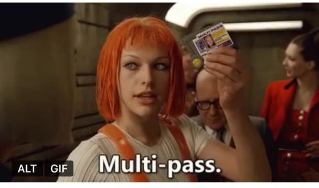 Multi-pass.🖖