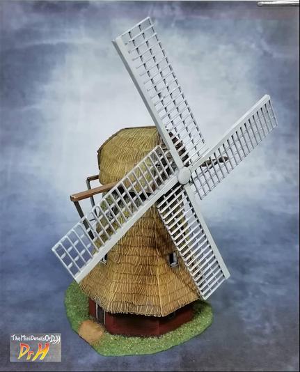 Front left of the N-gauge windmill.