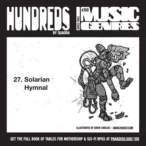 27. Solarian Hymnal

Illustration: a cyborg moshing so hard she's falling apart