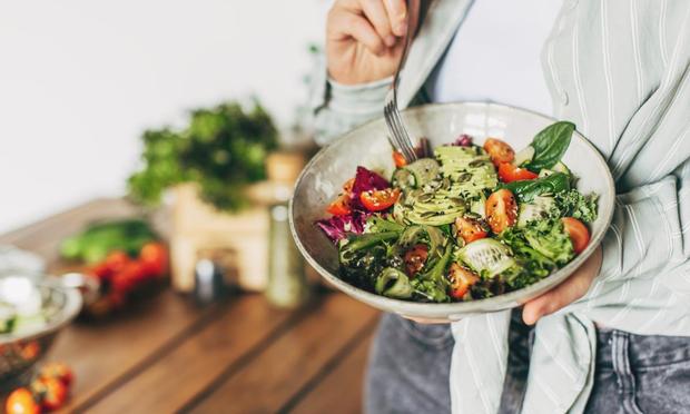 Una imagen de archivo de una ensalada (Getty Images)