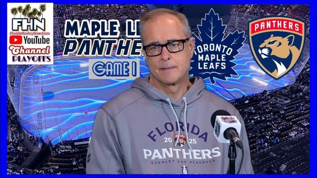 Paul Maurice, Panthers Playoff Pregame: Florida @ Toronto Maple Leafs, Game 1
