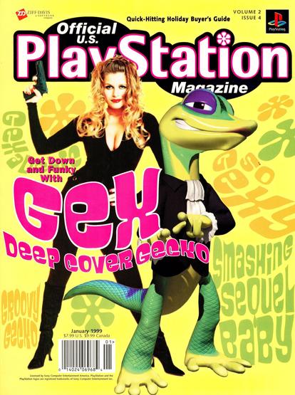 Official U.S. PlayStation Magazine #16 Cover Art (1999)