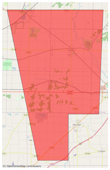 Tornado Warning - Wayne, #OH - NWS Cleveland OH