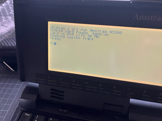 CP/Mish booting from Floppy Image on Gotek Drive