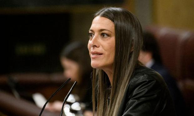 La portavoz de Junts en el Congreso, Miriam Nogueras. (Juan Naharro Gimenez/Getty Images)