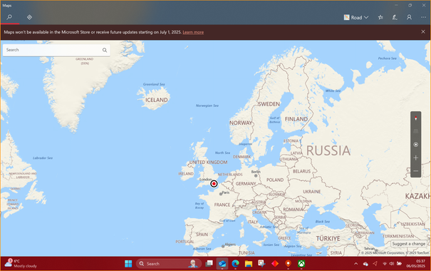 A #RoadMap of #MostlyEurope...