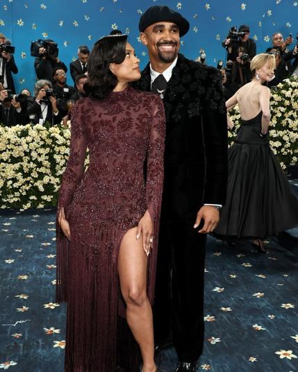 Jalen and his wife are looking good at the Met Gala