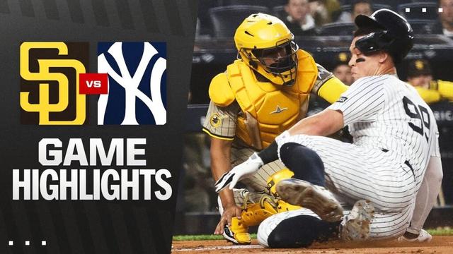 Padres vs. Yankees Game Highlights (5/5/25) | MLB Highlights