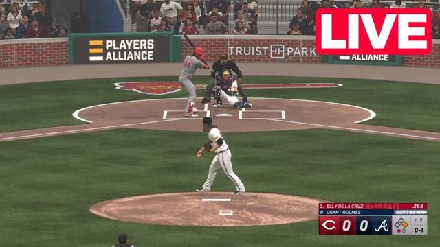 MLBLive🔴アトランタブレーブスvsシンシナティレッズ -  2025年5月5日| MLBフルゲーム#MLBLIVE #ENVIVO