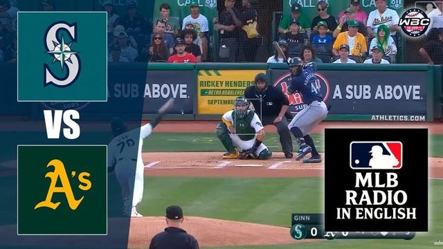 🔴ライブ：シアトルマリナーズvsオークランドアスレチックス⚾メジャーリーグベースボールライブ