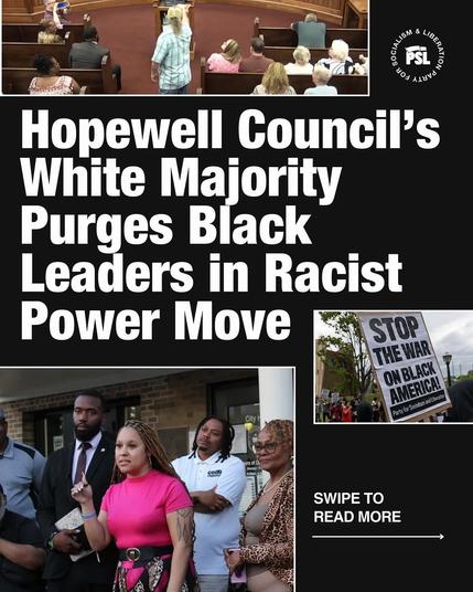 City council votes to fire Black leaders, sparking outrage.