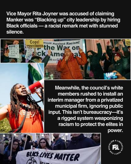 Protests and demonstrations against the alleged racist remark.