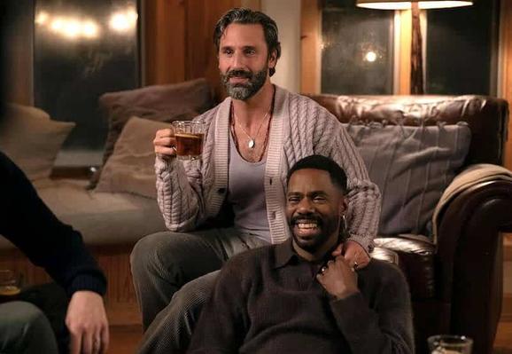 Colman Domingo and Marco Calvani in The Four Seasons
