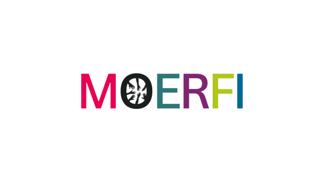 Logo von MOERFI in bunten Farben