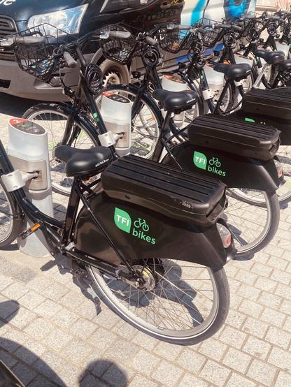E bikes available for casual use in Cork.
