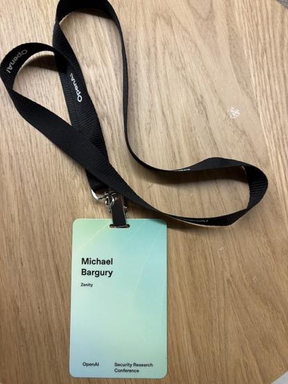openai security conf badge
