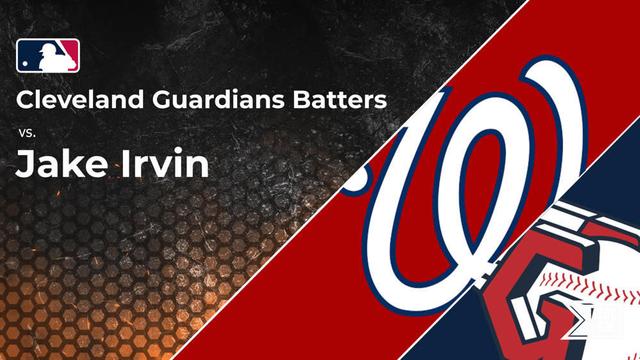 Guardians vs. Jake Irvin and the Nationals: Batter vs. Pitcher Stats and Odds | May 6