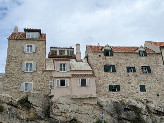 Historic streetscape of Split