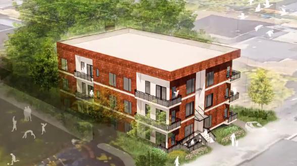 Rendering of proposed 3-story 34 Wales St.