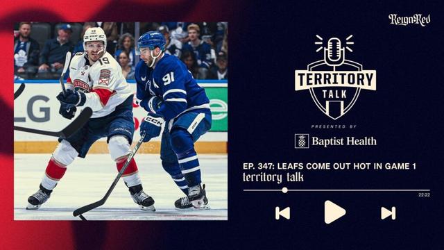 Territory Talk: Maple Leafs come out hot in Game 1 (Ep. 347)