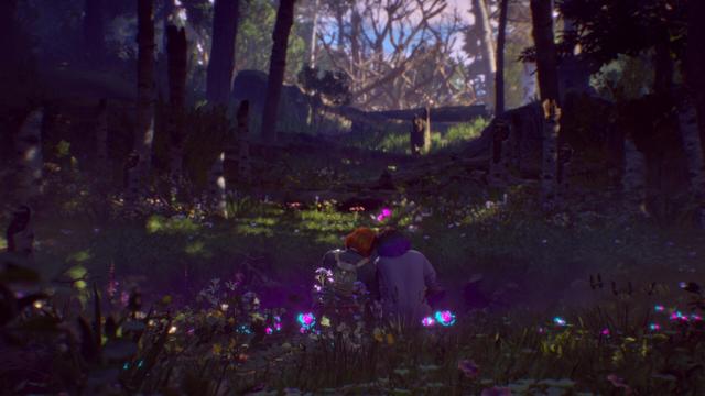 The image depicts a serene forest scene with two characters sitting on the ground amidst a vibrant array of colorful flowers. The foreground features a lush, green landscape with various plants and glowing flowers, including shades of purple, pink, and blue, adding a magical touch to the setting. The characters are positioned centrally, with one having purple hair and the other with orange hair, both facing away from the viewer. The background reveals a dense forest with tall trees and a stone structure, possibly a ruin, partially obscured by foliage. Sunlight filters through the trees, creating a dappled effect on the ground. The overall atmosphere is tranquil and enchanting, with a sense of harmony between the characters and their natural surroundings.

Provided by @altbot, generated privately and locally using Ovis2-8B
Slightly edited by Pixy 

🌱 Energy used: 0.177 Wh