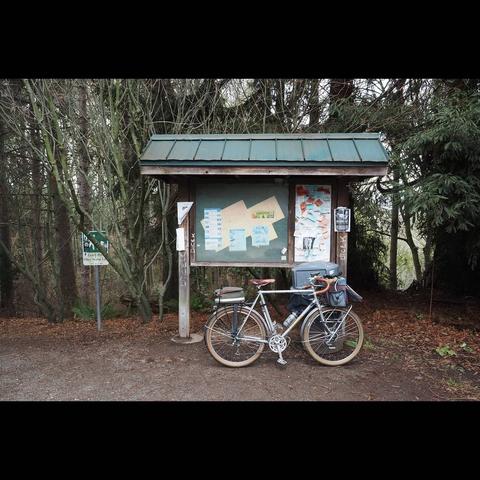 Photo by Neil E. Hodges on January 09, 2021. Image may contain: bicycle, tree, plant, outdoor and nature.