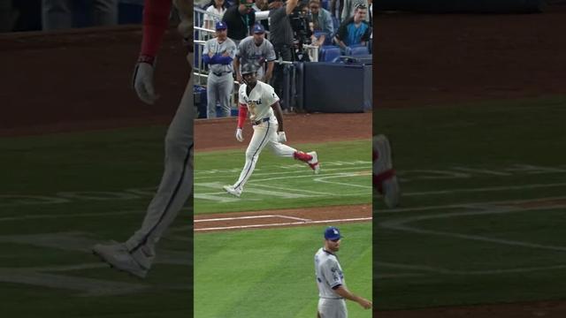 The Marlins #walkoff the Dodgers 😤