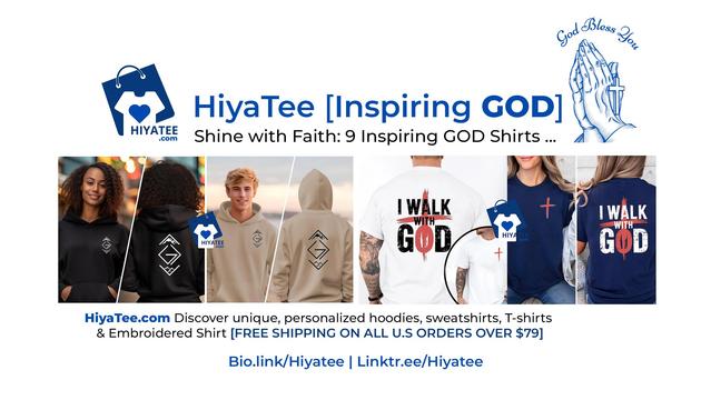 ✨ Shine with Faith! 🌟

Looking for a way to express your faith with style? Our 9 inspiring GOD shirts are here to let your beliefs shine. From powerful messages to stylish designs, these shirts are more than just clothing—they're a statement of faith. Wear your heart on your sleeve and share your light with the world. 🌟✨

👉 Explore now: https://hiyatee.com/blogs/news/shine-with-faith-9-inspiring-god-shirts-to-elevate-your-spirit

#GodShirts #ChristianApparel #FaithBasedFashion #Hiyatee #JesusShirt #GODisGood #WearYourFaith #Inspiration #ChristianClothing #SpiritualStyle