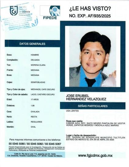 José Erubiel Hernández Velázquez
