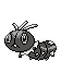 pixel art of scatterbug in the pokemon gold/silver style