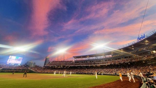 NCAA baseball tournament bracket, schedule for College World Series