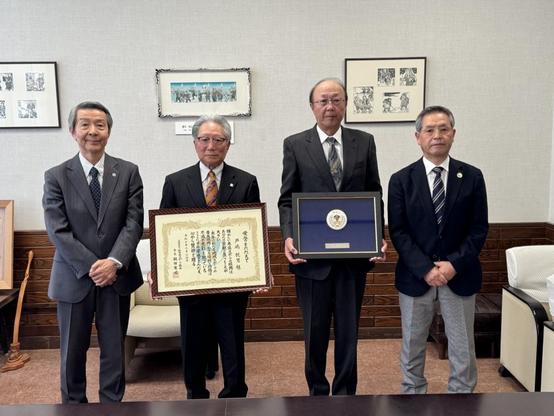 秋田県スポーツ賞栄誉賞を報告 | 北秋田市ホームページ 住民が主役のもりのまち