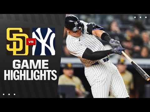 Padres vs. Yankees Game Highlights (5/6/25) | MLB Highlights