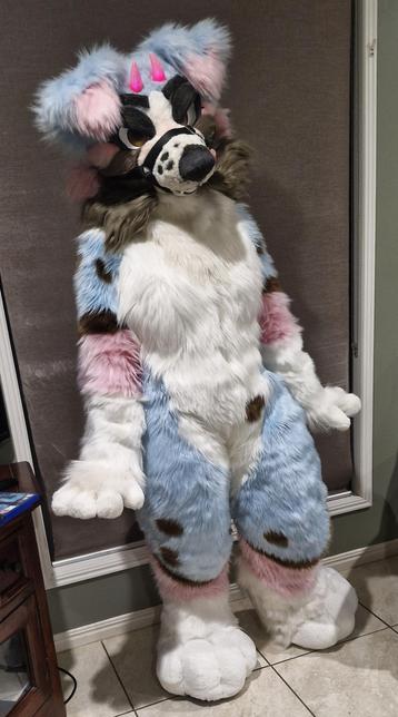 Fursuiter standing pretty