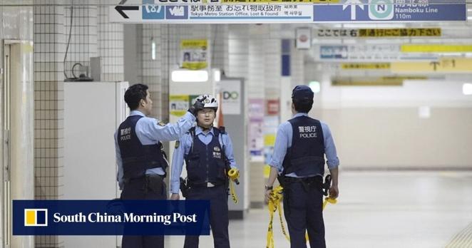 Japan police arrest man who slashed 2 people at Tokyo subway station