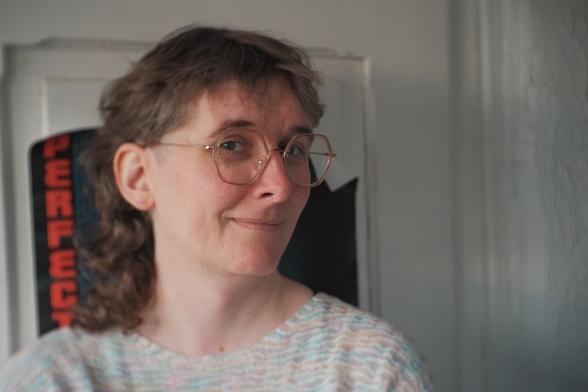 Portrait de moi avec ma nouvelle coupe