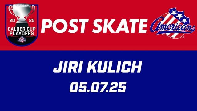 Jiri Kulich Post Skate | 05.07.2025