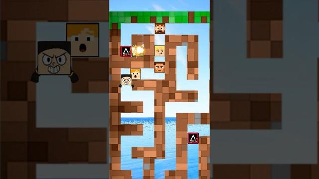 SQUID GAME 3 IN MINECRAFT | SURVIVAL IN THE MAZE | MINECRAFT MINI GAME PT.12  #minecraft