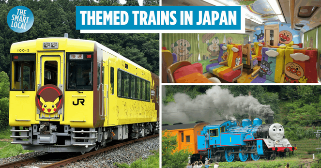 themed train japan cover